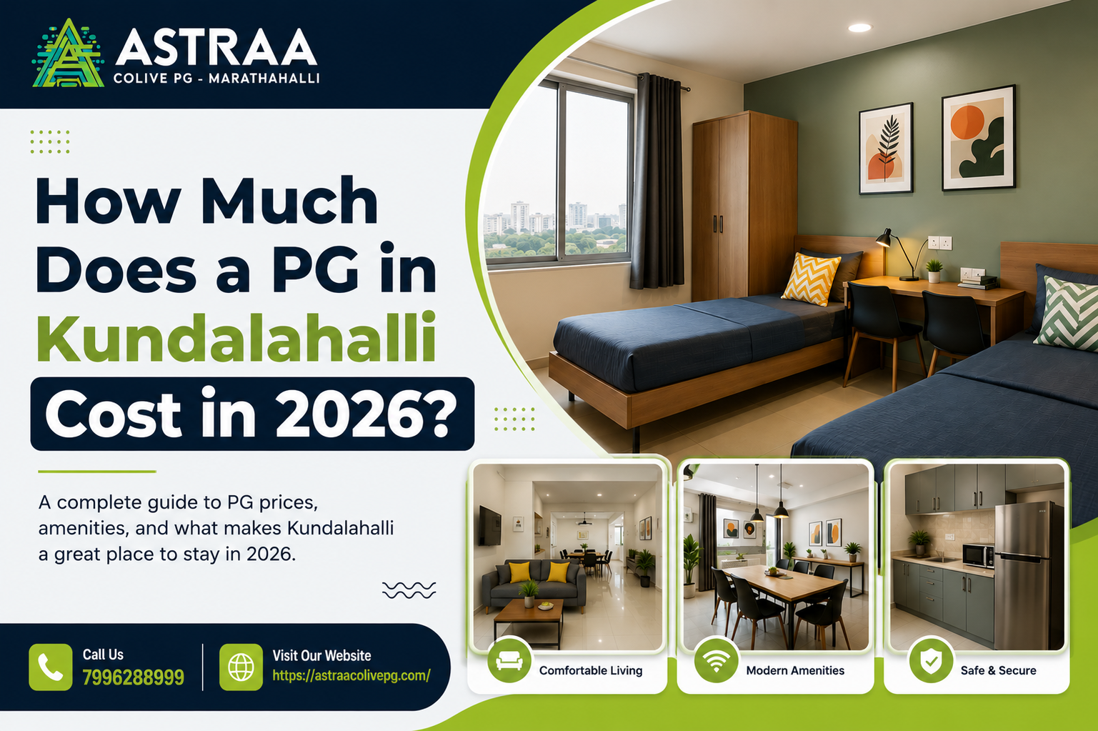 PG in Kundalahalli cost